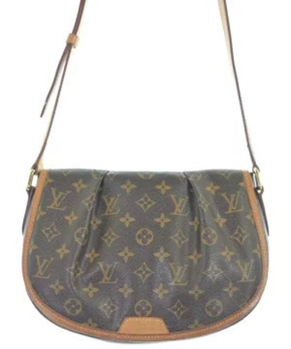 Louis Vuitton Shoulder Bag Brown All over